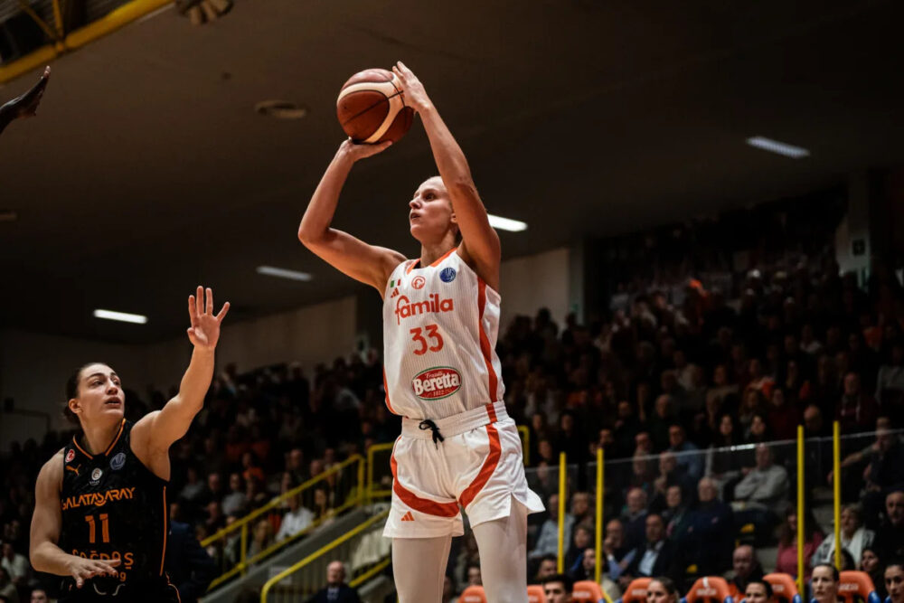 Basket femminile, esordio perfetto per Schio in Eurolega. Battute le vicecampionesse del Galatasaray