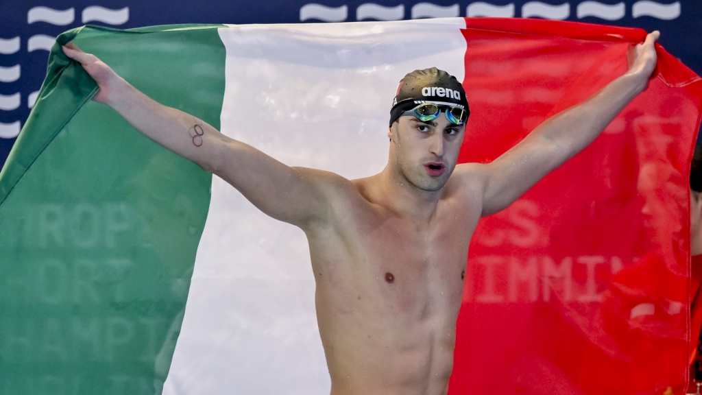 Nuoto, poker di ori per l’Italia ai Giochi del Mediterraneo! Razzetti, Angiolini e Cesarano mattatori