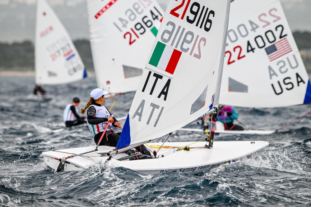 Vela, Pascali in top 5 nell’ILCA7 nel penultimo giorno dei Giochi del Mediterraneo, nessuna regata per l’IQFoil