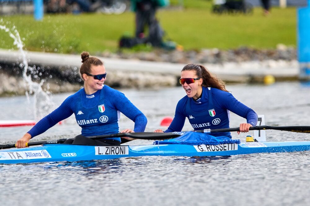 Canoa velocità, Lucrezia Zironi e Giada Rossetti ai piedi del podio nel K2 500 ai Mondiali