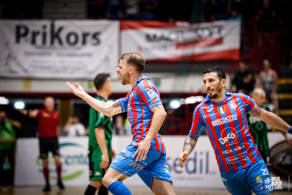 Calcio a 5, Catania dà un seguito alla serie nel 6° turno di Serie A