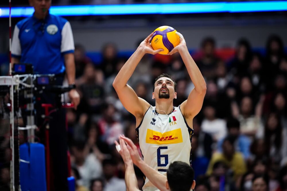 Simone Giannelli: “Le prossime tre amichevoli test importanti verso l’Europeo. Ci sono ancora delle cose da sistemare”