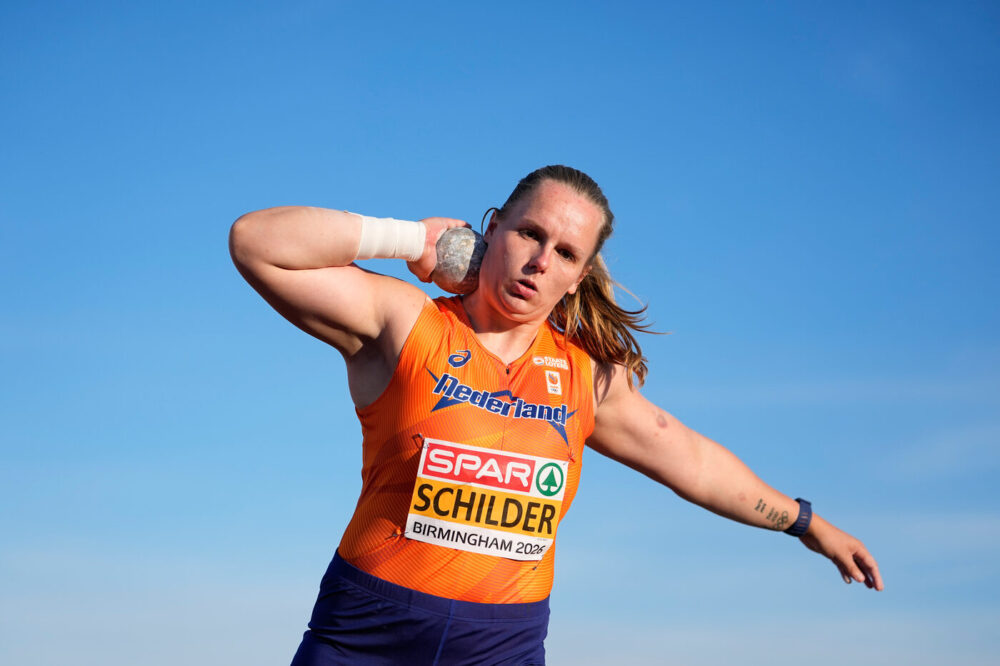 Jessica Schilder firma il tris europeo a Birmingham: dominio totale nel peso e primo oro ai Paesi Bassi