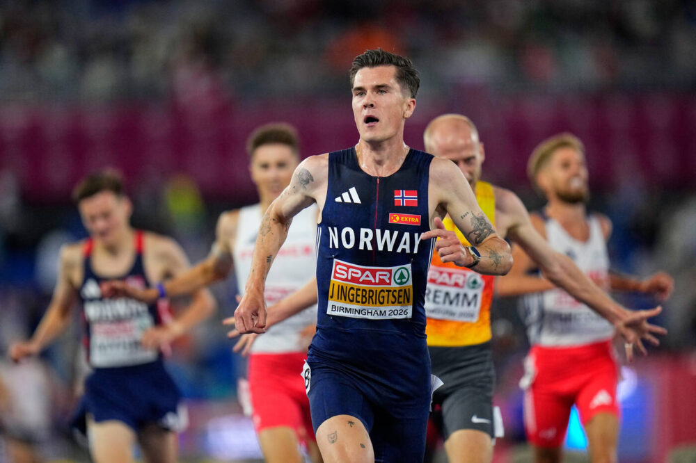Jakob Ingebrigtsen cala il poker nei 5000 agli Europei: volata vincente al rientro, delusione Gressier