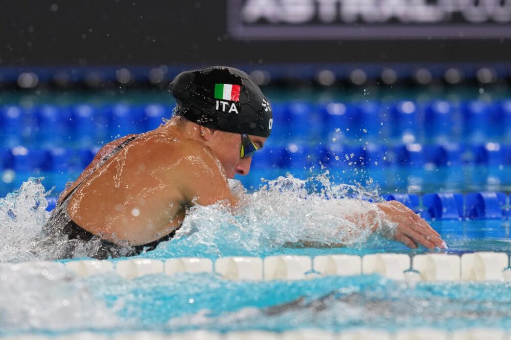 Angiolini e Pirovano strappano il pass per le semifinali dei 200 rana. Evans impressiona subito