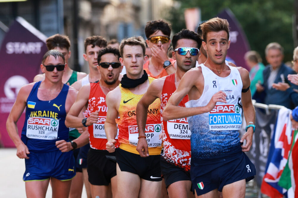 Francesco Fortunato argento nella mezza maratona di marcia: era il favorito. Bronzo per Cosi