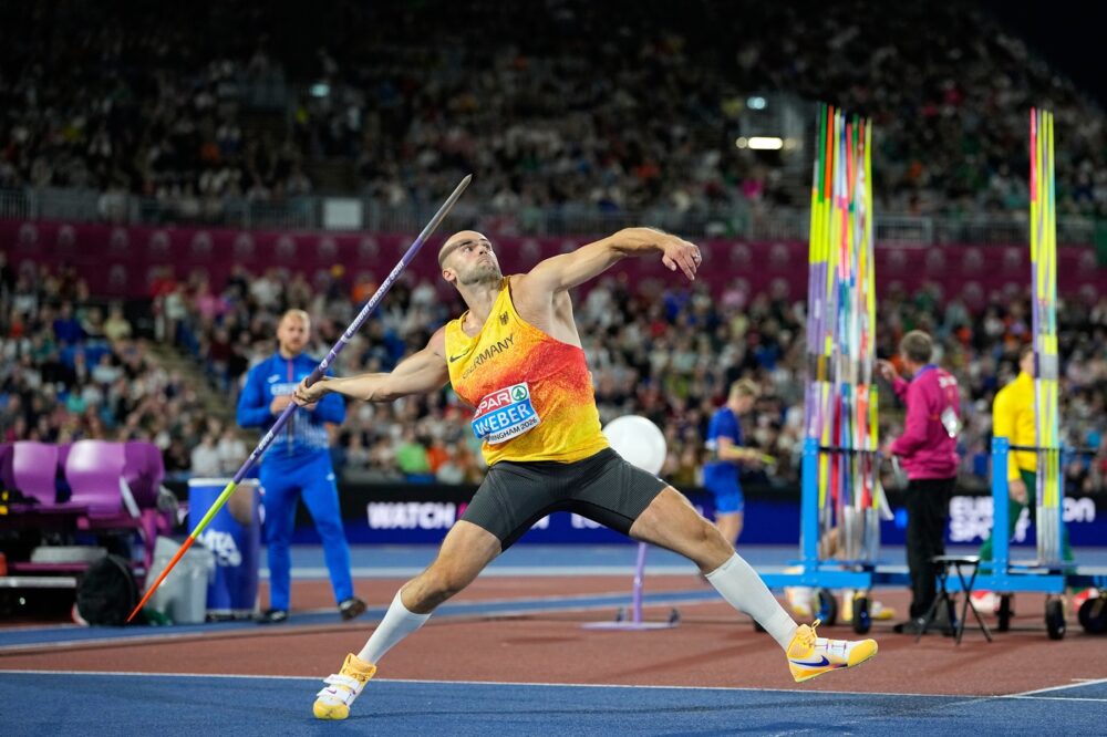 Doppietta tedesca nel giavellotto: Weber supera i 90 metri! Frattini in top10 agli Europei