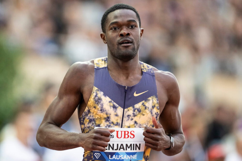 Rai Benjamin icona del giro della morte: primo della storia sotto due barriere iconiche sui 400, tempi superbi tra piani e ostacoli