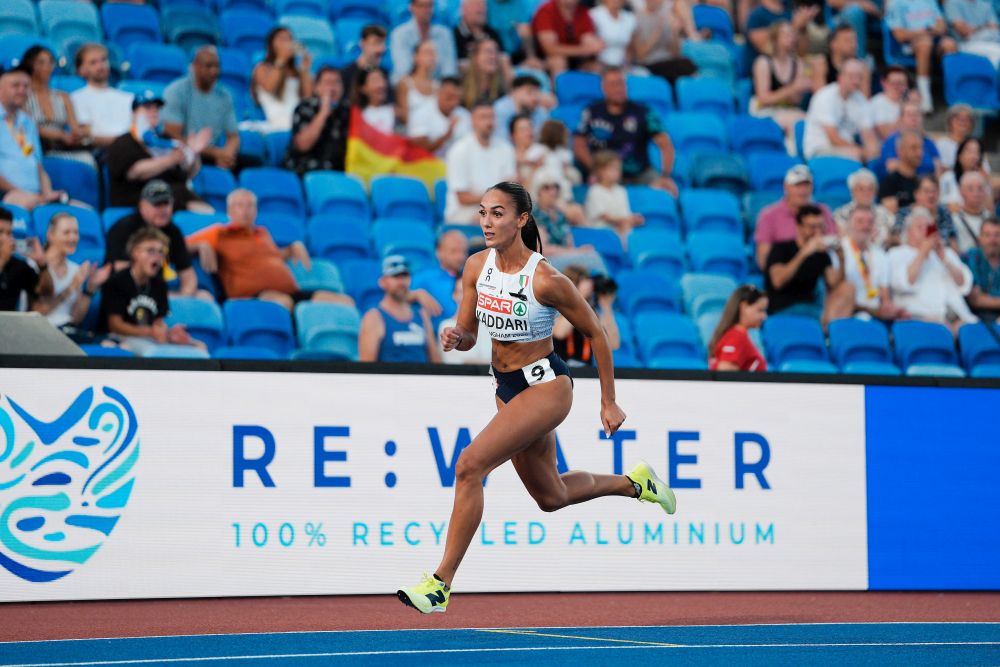 Dalia Kaddari prima delle escluse dalla finale europea dei 200 metri. Impressiona Amy Hunt
