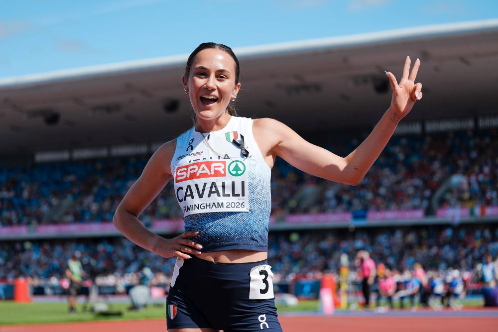 Ludovica Cavalli centra la terza finale europea di fila nei 1500 metri. Eliminata Gaia Sabbatini
