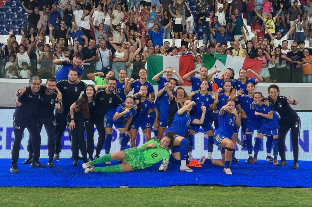 Calcio femminile, l’Italia raggiunge il Portogallo in extremis e vola in finale ai Giochi del Mediterraneo!