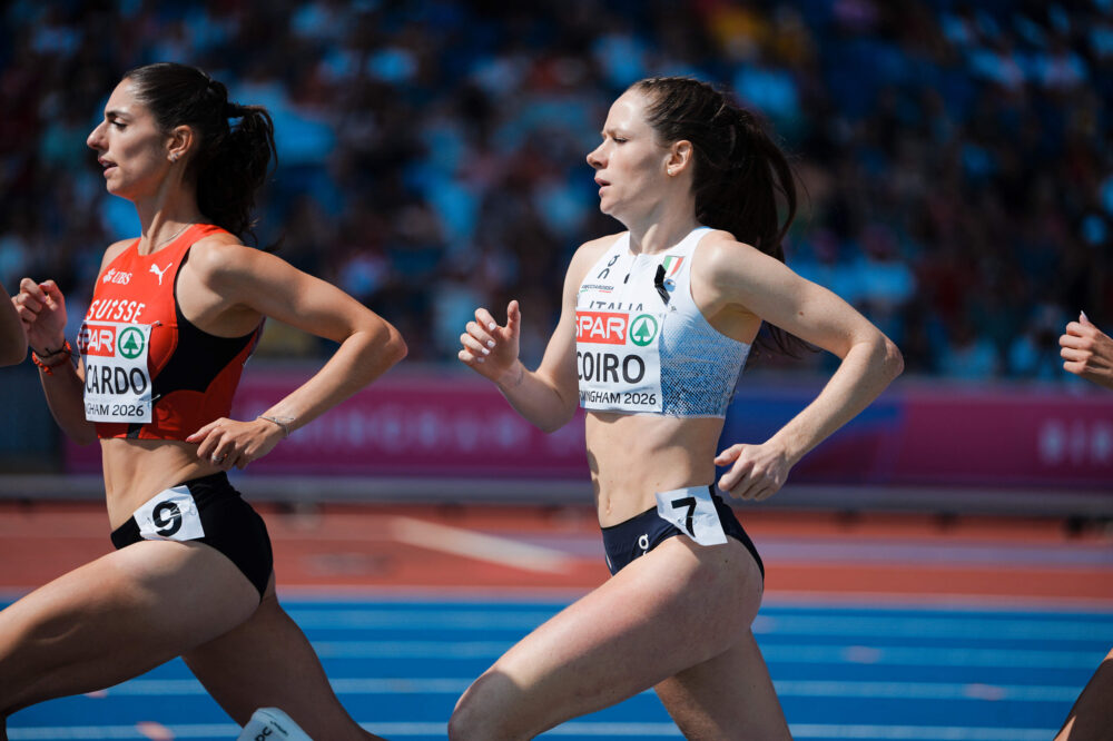 Una grande Eloisa Coiro accede in finale negli 800 metri. Werro cade, poi il ripescaggio