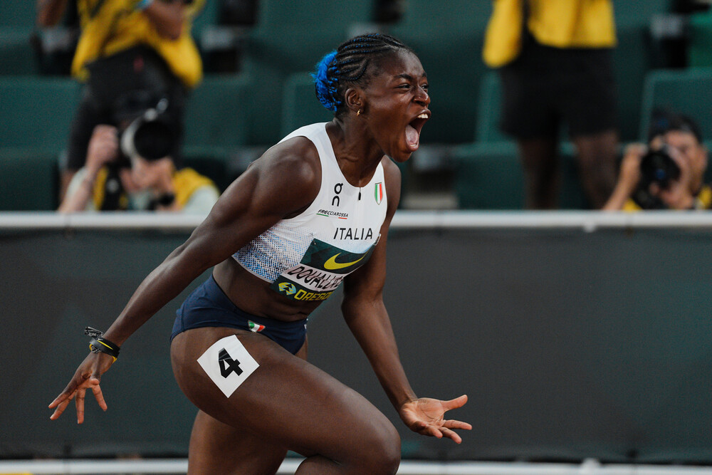 Quando torna Kelly Doualla ai Mondiali U20? Orari 4×100, tv, streaming, compagne di squadra