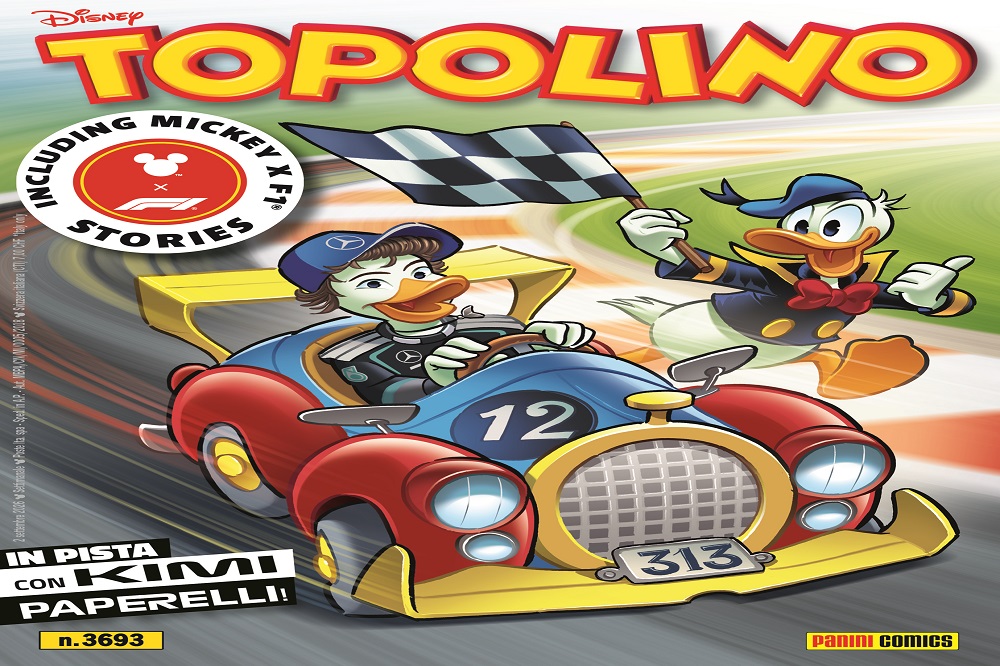 Antonelli diventa…Kimi Paperelli in una nuova storia di Topolino!