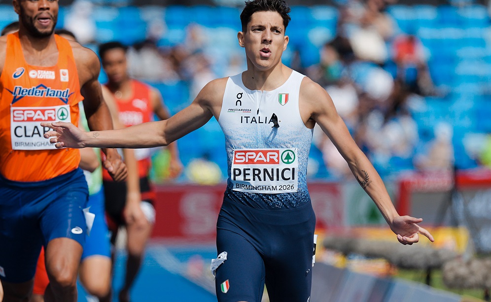 Quando la finale di Francesco Pernici oggi, Europei atletica 2026: orario preciso 800 metri, avversari, tv, streaming