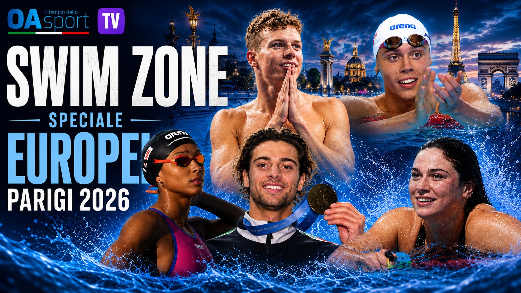 Swim Zone: guida completa agli Europei di nuoto con Alessia Polieri e Aglaia Pezzato