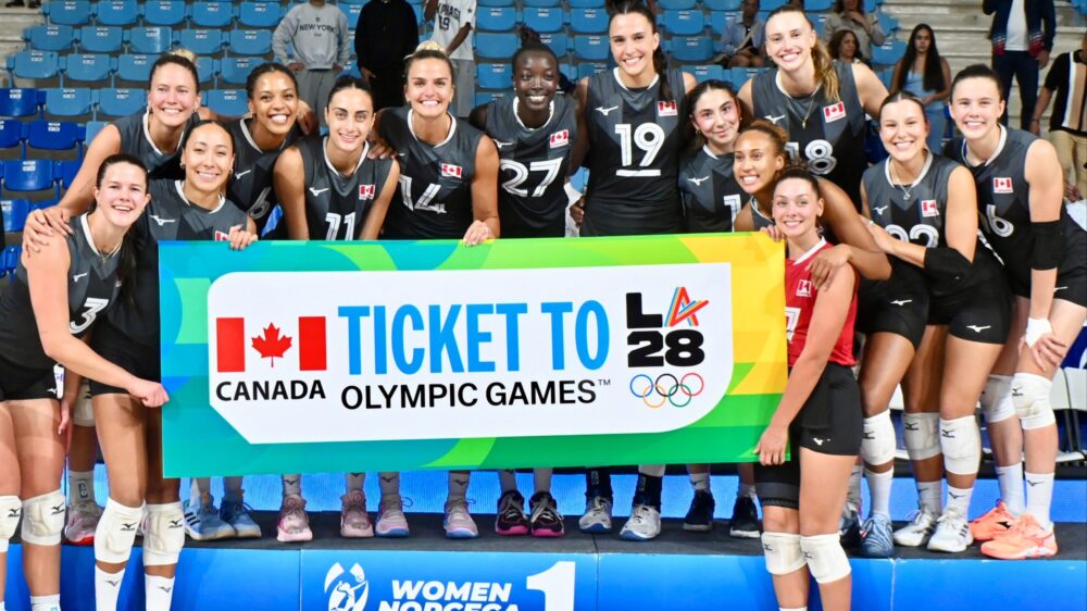 Volley femminile, il Canada si qualifica alle Olimpiadi! Prima squadra a Los Angeles, Guidetti fa festa con la quinta Nazionale