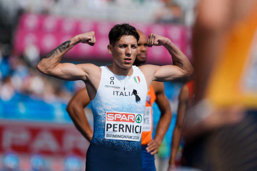 Francesco Pernici forza il passaggio, fa da lepre sugli 800 e merita la finale agli Europei! English batte un record antico