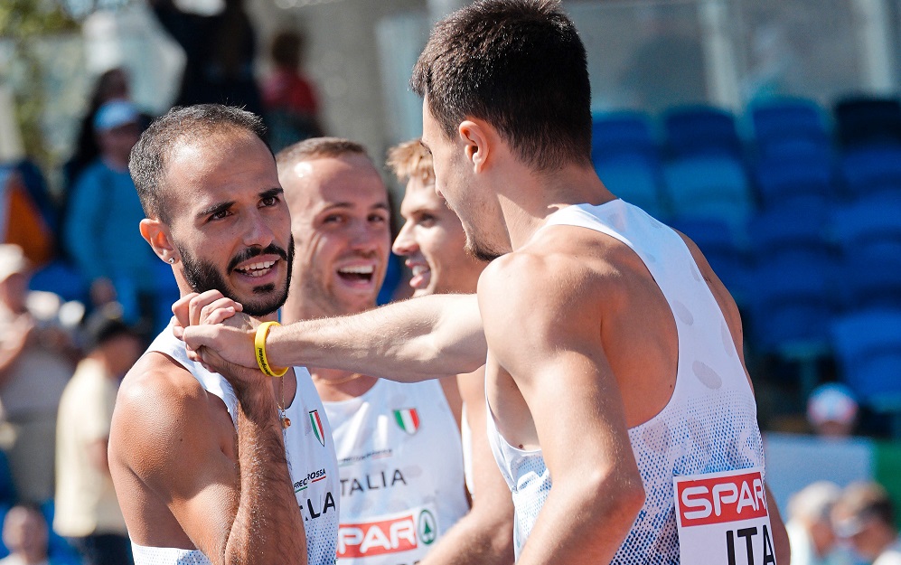 Quando la finale della 4×100 maschile agli Europei: orario esatto, tv, avversarie, streaming