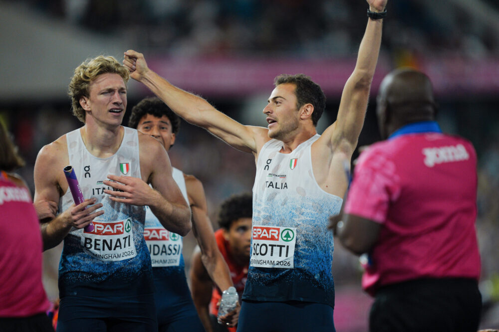 Chi sono gli impavidi della 4×400 d’oro agli Europei? Il primatista Scotti, lo sbarazzino Sito, la novità Sito, Benati rasato per scommessa