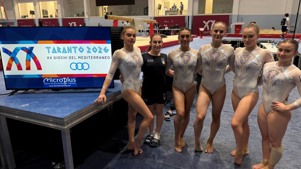 LIVE Ginnastica artistica, Giochi del Mediterraneo 2026 in DIRETTA: azzurre a caccia del titolo nella prova a squadre!