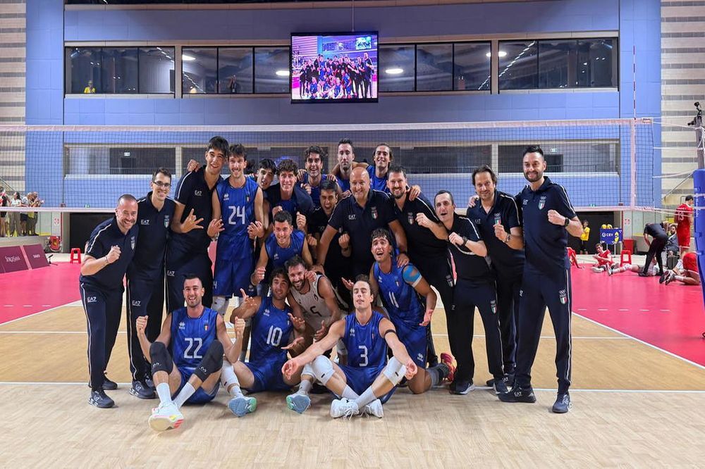Volley, l’Italia batte anche la Serbia e resta imbattuta nel girone ai Giochi del Mediterraneo