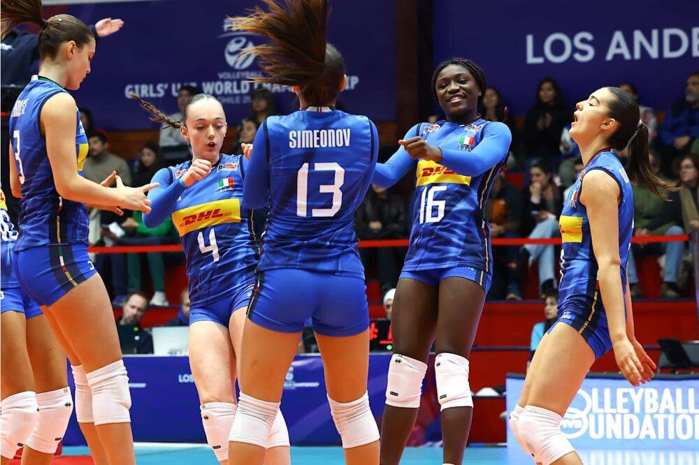 Volley femminile, l’Italia suda sette camicie con la Repubblica Dominicana ma resta imbattuta ai Mondiali U17