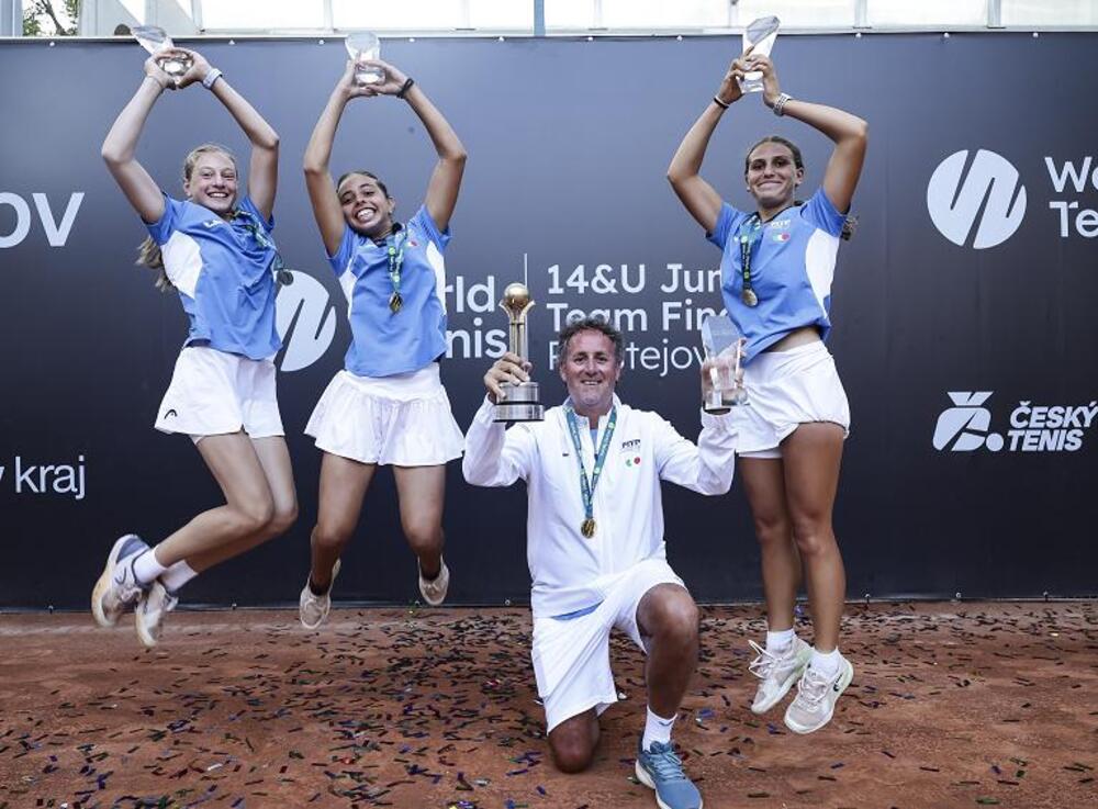 Tennis, Italia Campione del Mondo! Le World Tennis U14 Team Finals si tingono d’azzurro: Conticello e Luchetti show