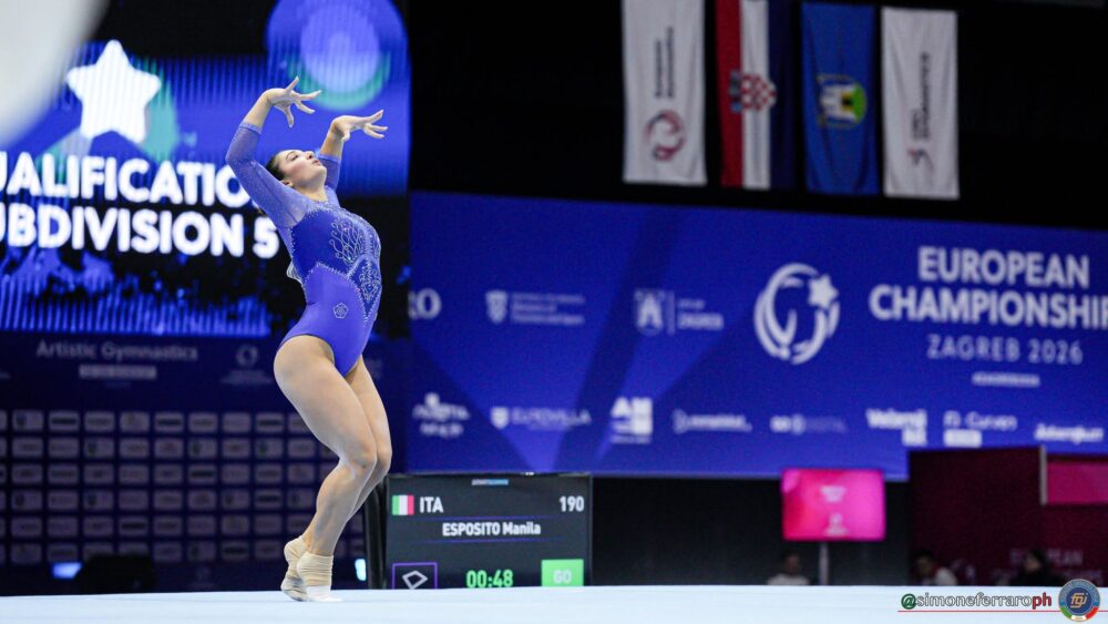 SOLE DI FERRAGOSTO: Manila Esposito commuove al corpo libero, gigantesca Campionessa d’Europa