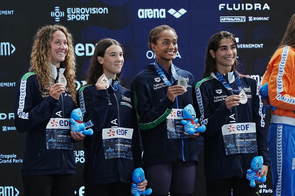 Parlano le azzurre d’argento della 4×100 sl. Curtis: “Volevo questa medaglia ad ogni costo”; Mao: “Sono felice”