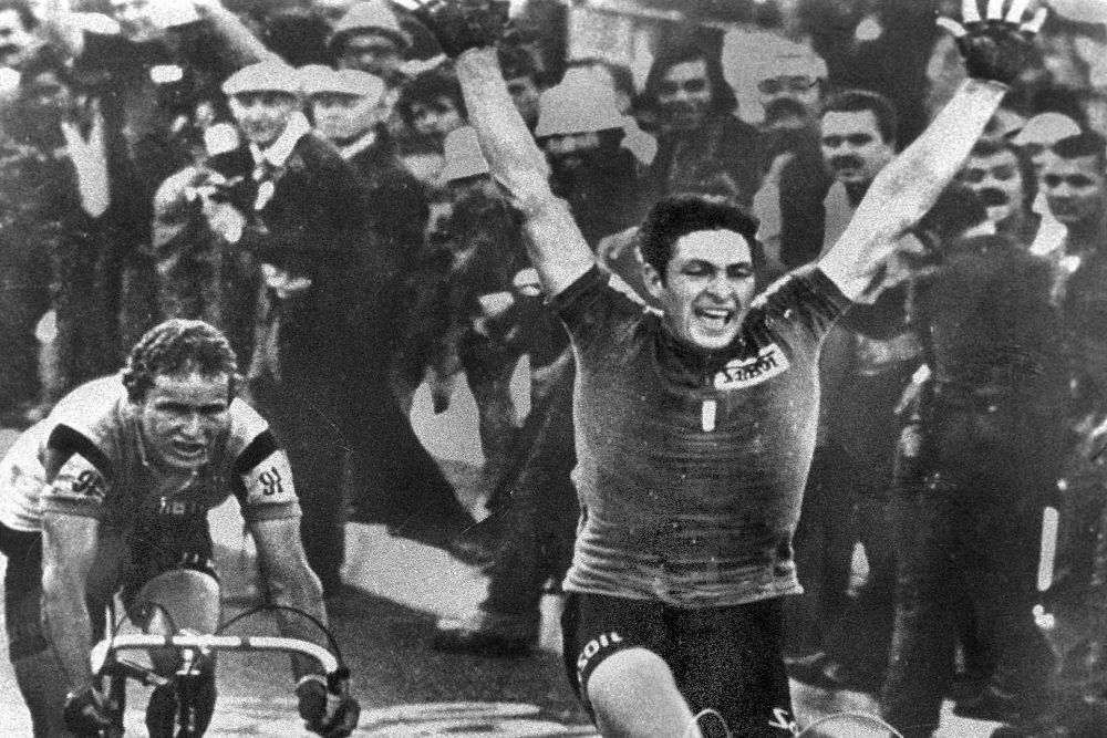 Francesco Moser: “Con Saronni non c’è rapporto. Per Finn tra i professionisti cambia tutto, a Ganna non manca nulla per la Roubaix”