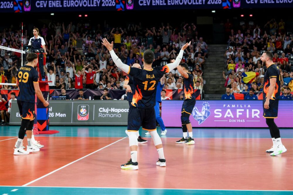 Storica Romania! Rimonta la Francia da 0-2 e trionfa nella bolgia di Cluj agli Europei di volley!
