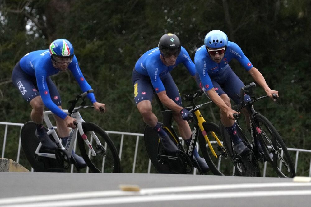 Startlist Team Relay Mondiali ciclismo 2026: n. di pettorale, orari, tv