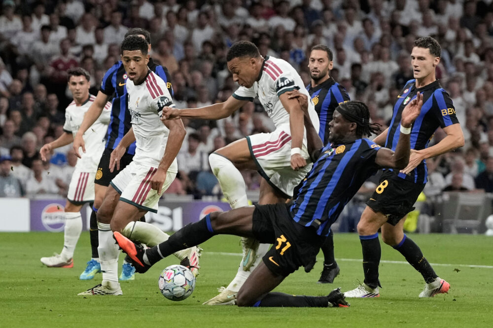L’Inter cede al Real Madrid in Champions League, il City esulta con la doppietta di Haaland, Dortmund promosso