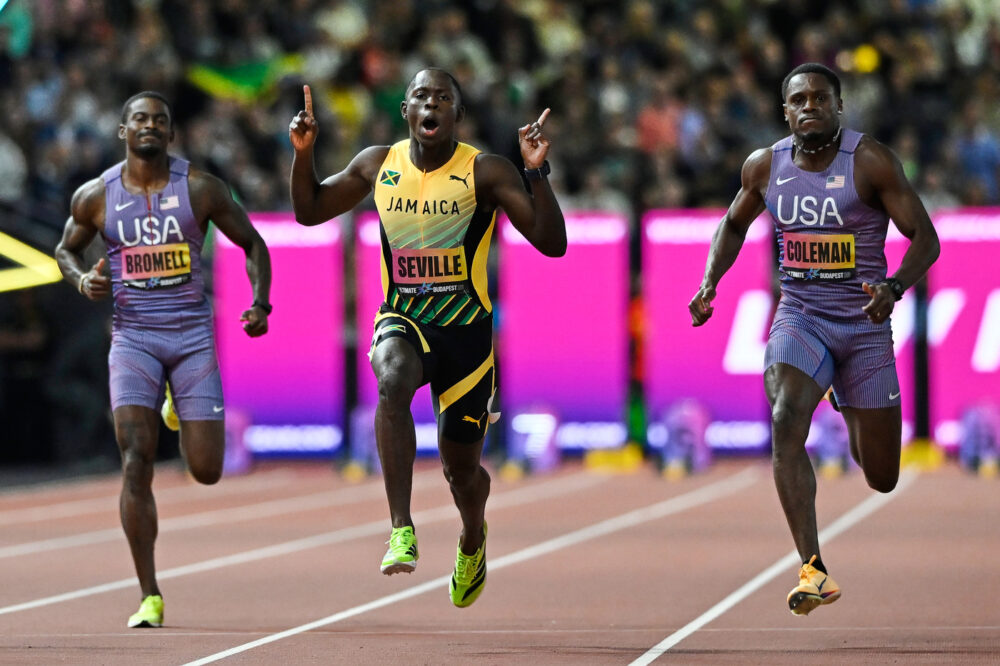 Atletica, Bednarek batte Seville agli Ultimate Championship! Sublime 10.62 di Jefferson, Kebinatshipi show