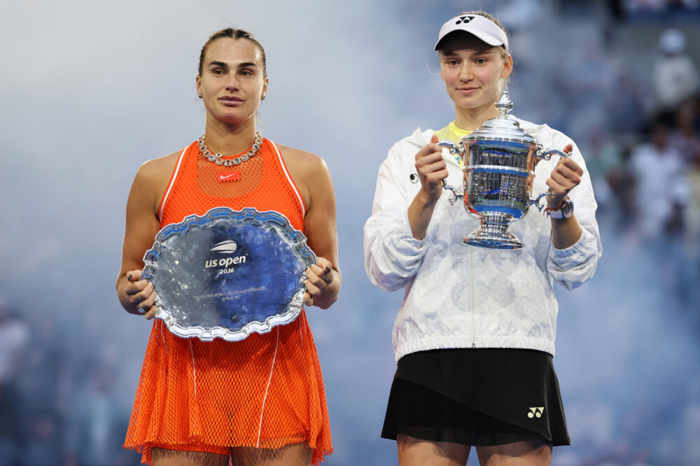 Ranking WTA (14 settembre 2026): Elena Rybakina scavalca Aryna Sabalenka ed è la nuova numero 1. Paolini di nuovo in top 20