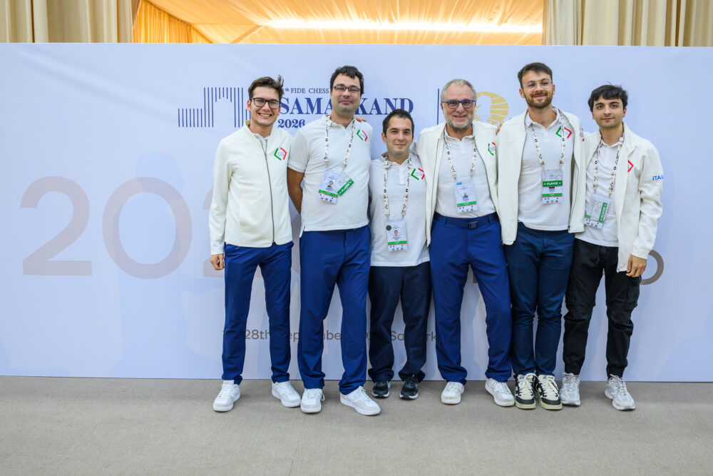 Scacchi, Olimpiadi 2026: Di Benedetto salva l’Italia Open contro il Sudafrica. Donne sconfitte dalla Svizzera