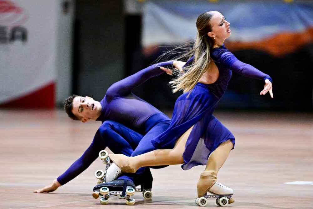 Pattinaggio artistico a rotelle, Artoni-Allegranti trionfano agli Europei! Pioggia di medaglie nelle coppie di danza