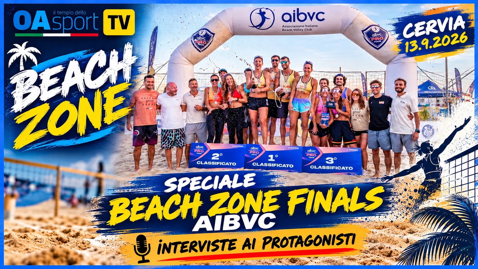 Beach volley, spettacolo a Cervia! Tutte le interviste delle AIBVC Finals