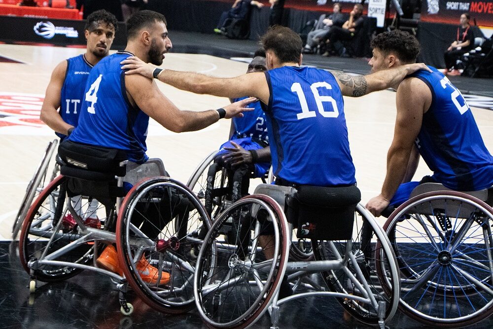 Basket in carrozzina: Italia, ecco i 12 che cercheranno il titolo mondiale contro l’Australia