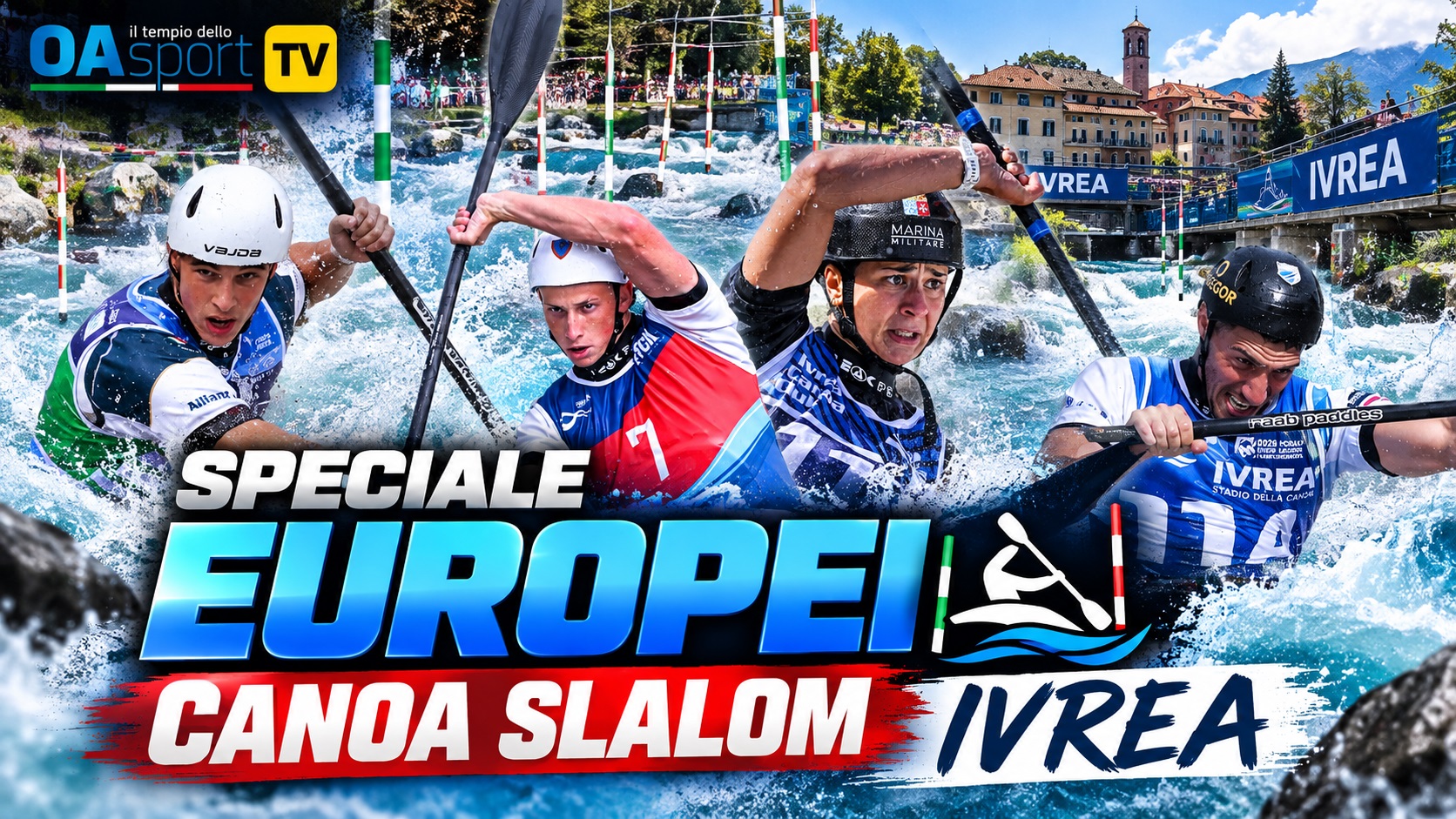 Europei Canoa Slalom: Italia show a Ivrea con 4 podi + Speciale interviste