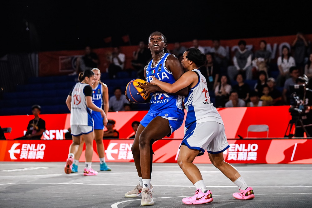 Basket 3×3: Italia femminile, è riscatto ai Mondiali Under 23 con le Filippine
