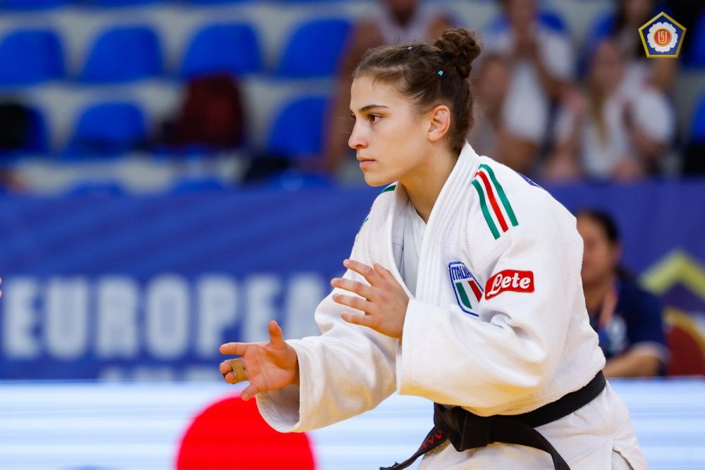 Judo, Alice Martellacci si supera e regala all’Italia la prima medaglia degli Europei Junior
