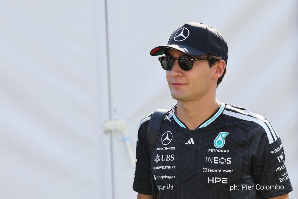 George Russell sul weekend di Monza: “Le occasioni non mancheranno, ma non avremo vita facile con le McLaren”