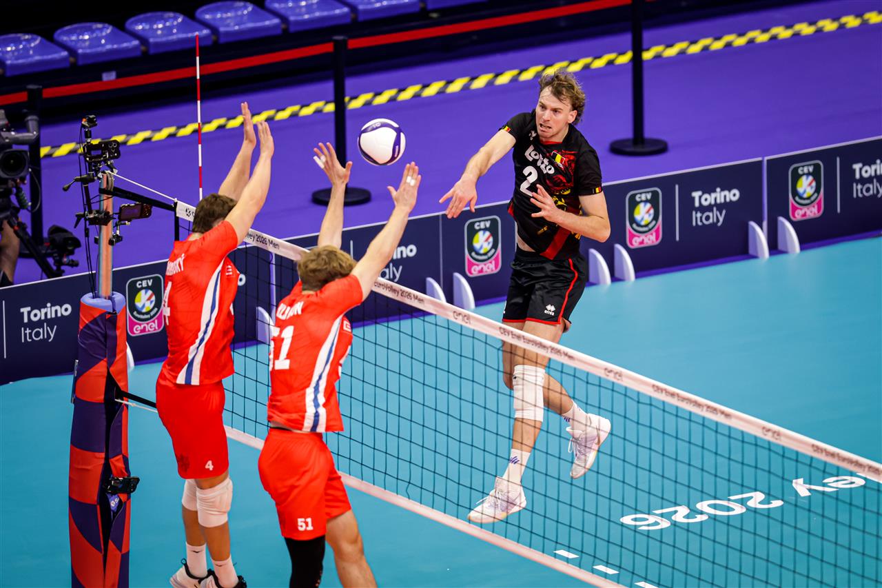 Belgio-Cechia 3-1, Europei volley: Reggers e un muro invalicabile valgono i quarti