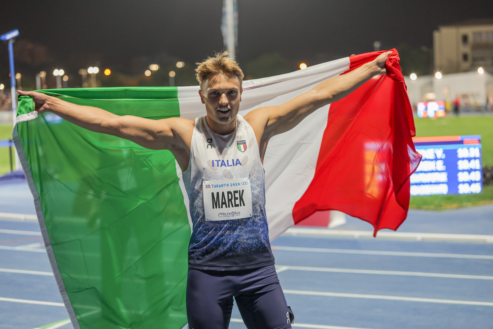 Eric Marek e Alice Pagliarini accendono i 100 metri: tempi che profumano di futuro a Rovereto, scalate le liste