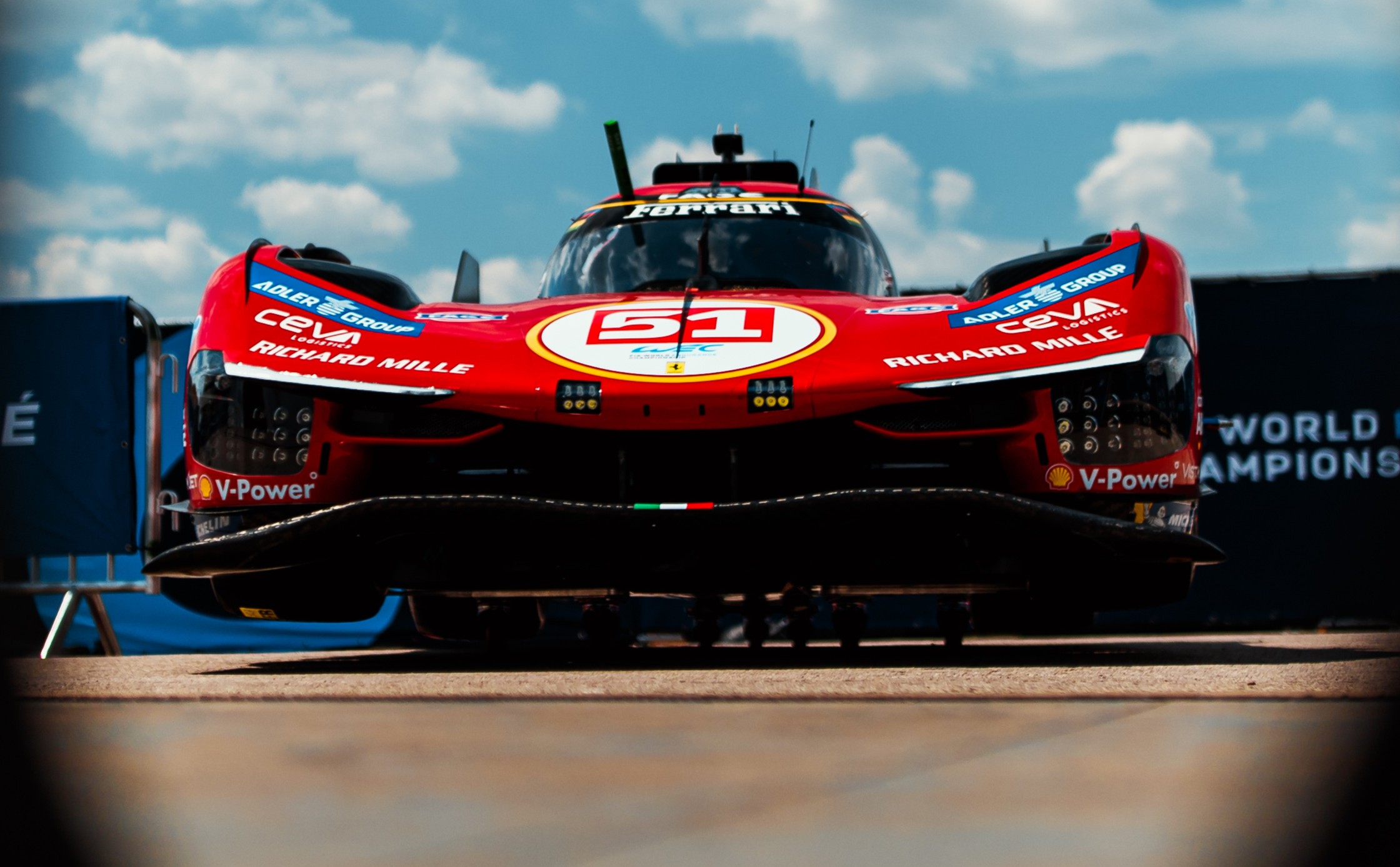 WEC, Ferrari guida la FP1 in Texas con la 499P n. 51