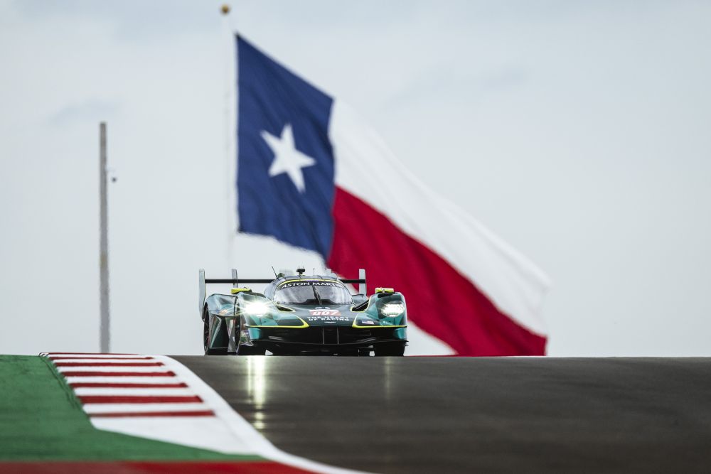 WEC, Aston Martin protagonista nella FP2 al COTA