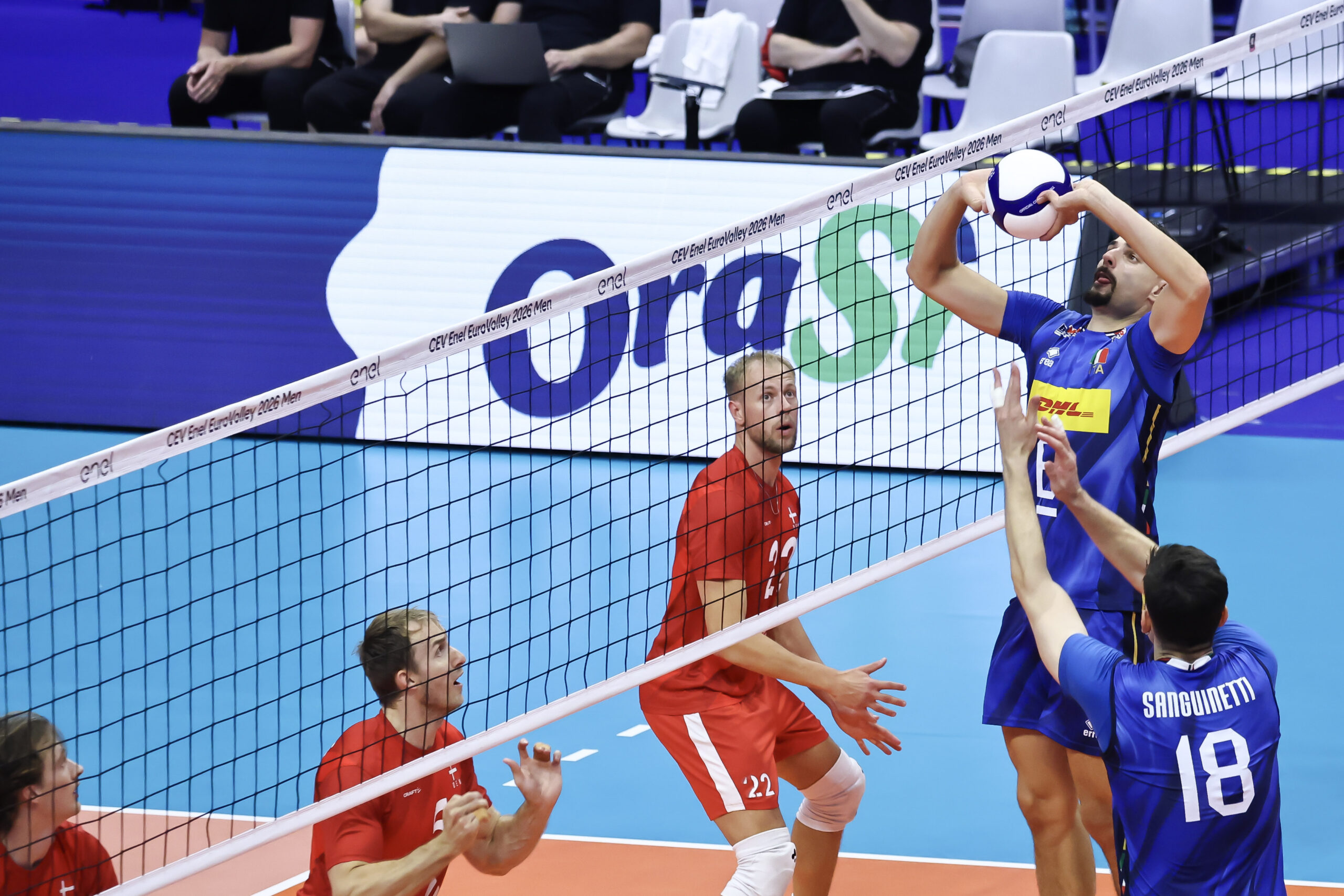 Pallavolo, grande successo in TV per gli azzurri. Oltre due milioni di spettatori su Rai 2 per Italia-Danimarca