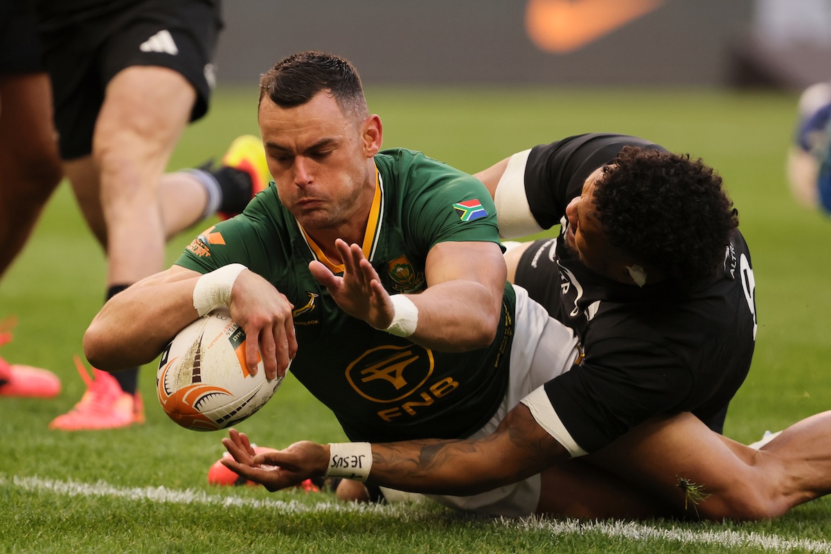 Rugby, il Sudafrica alluna in vetta al ranking